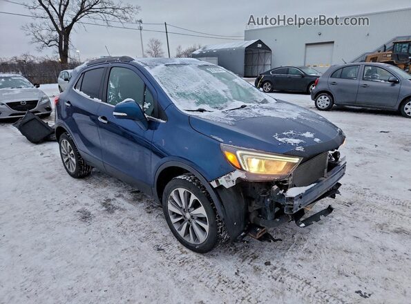 KL4CJESB7KB764063 2019 BUICK ENCORE Blue Front right