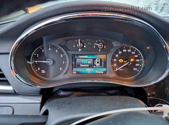 KL4CJESB7KB764063 2019 BUICK ENCORE Blue Instrument cluster view
