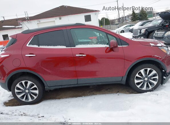 KL4CJESM7NB513632 2022 BUICK ENCORE Red Vista interior de 360 grados