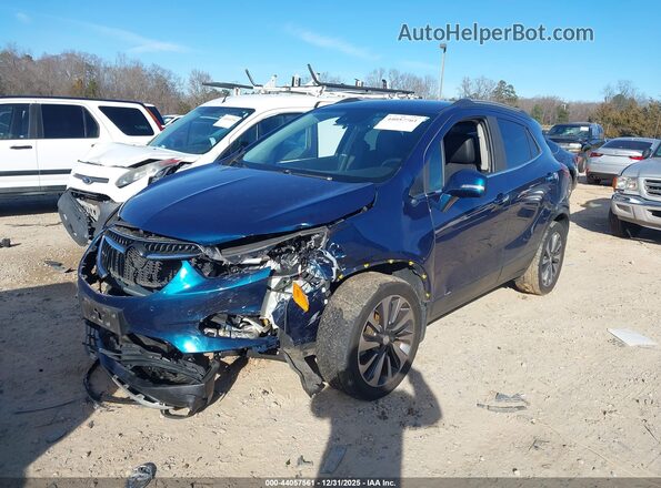 KL4CJGSM0KB751393 2019 BUICK ENCORE Blue Przód lewy