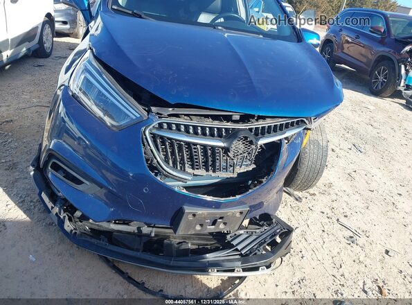 KL4CJGSM0KB751393 2019 BUICK ENCORE Blue Widok zestawu wskaźników