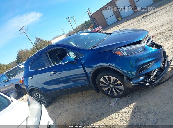 KL4CJGSM0KB751393 2019 BUICK ENCORE Blue Widok wnętrza z tyłu