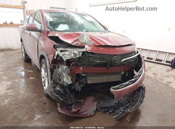 KL4MMBS28LB073393 2020 BUICK ENCORE Красный Вид спереди
