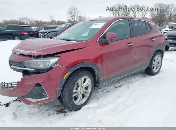 KL4MMBS28LB073393 2020 BUICK ENCORE Красный Передняя левая четверть