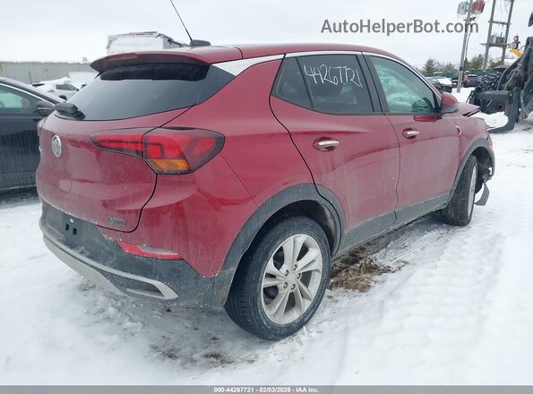 KL4MMBS28LB073393 2020 BUICK ENCORE Красный Задняя правая четверть