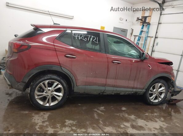 KL4MMBS28LB073393 2020 BUICK ENCORE Красный Вид задней части салона