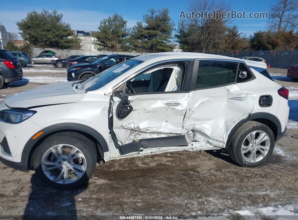 KL4MMCSL6LB132049 2020 BUICK ENCORE White Front view