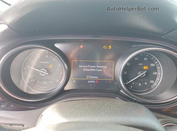 KL4MMDSL0LB098390 2020 BUICK ENCORE Gray ხელსაწყოთა პანელის ხედი