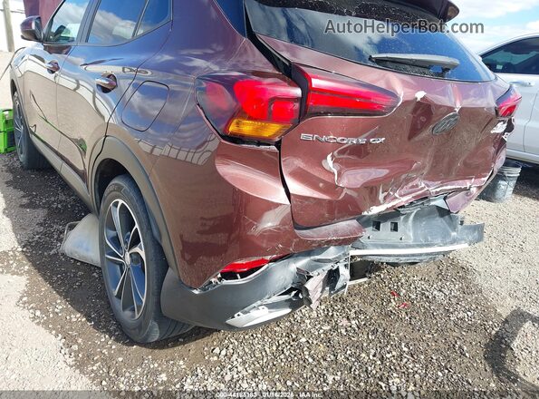 KL4MMDSL7NB018618 2022 BUICK ENCORE Maroon Front view