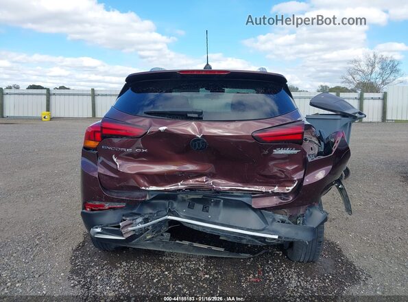 KL4MMDSL7NB018618 2022 BUICK ENCORE Maroon 