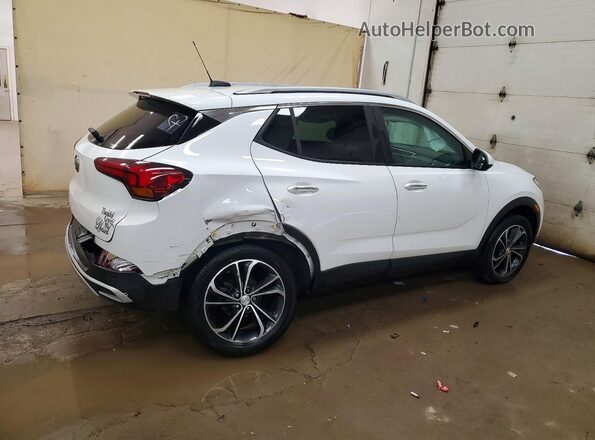 KL4MMESL3MB102648 2021 BUICK ENCORE Белый Задняя правая четверть