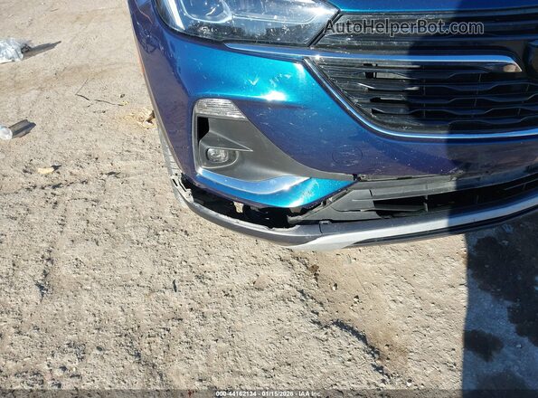 KL4MMGSL1MB053638 2021 BUICK ENCORE Blue Вид спереду