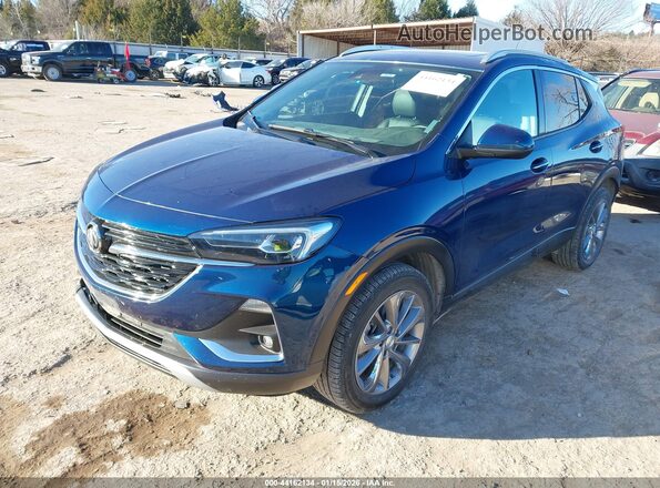 KL4MMGSL1MB053638 2021 BUICK ENCORE Blue Передня ліва чверть