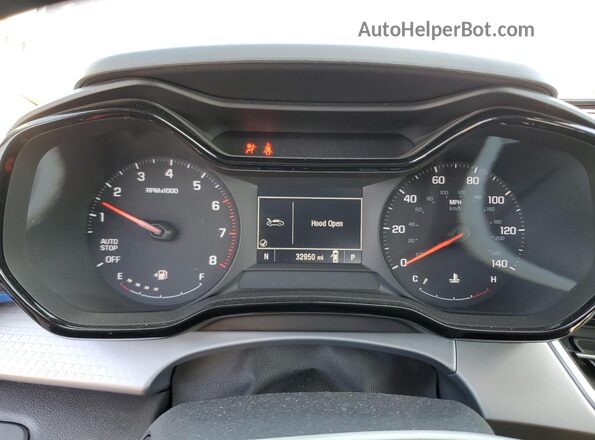 KL77LFE27RC148805 2024 CHEVROLET TRAX Blue ხელსაწყოთა პანელის ხედი