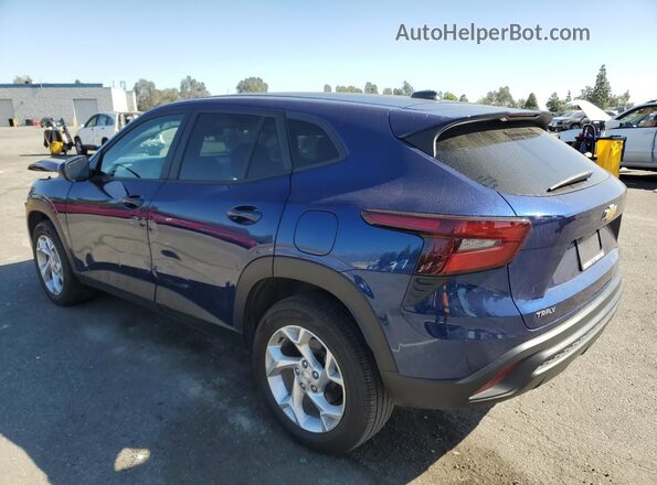 KL77LFE27RC148805 2024 CHEVROLET TRAX Blue უკანა მარცხენა