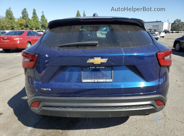 KL77LFE27RC148805 2024 CHEVROLET TRAX Blue უკანა ხედი