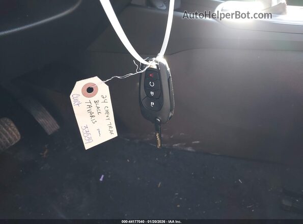 KL77LGE23RC017263 2024 CHEVROLET TRAX Black Առջևի վահանակի տեսք