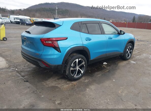 KL77LGEP1SC116701 2025 CHEVROLET TRAX Blue Trasero derecho