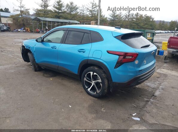 KL77LGEP1SC116701 2025 CHEVROLET TRAX Blue Trasero izquierdo