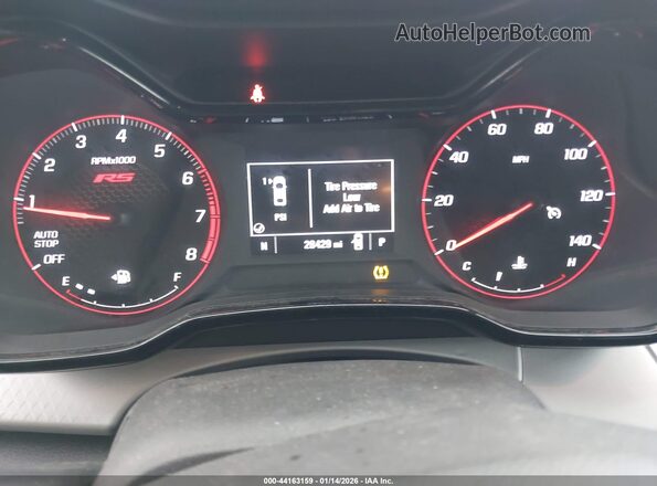 KL77LGEP1SC116701 2025 CHEVROLET TRAX Blue Vista de los asientos traseros