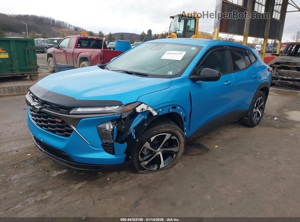 KL77LGEP1SC116701 2025 CHEVROLET TRAX Blue Vista frontal