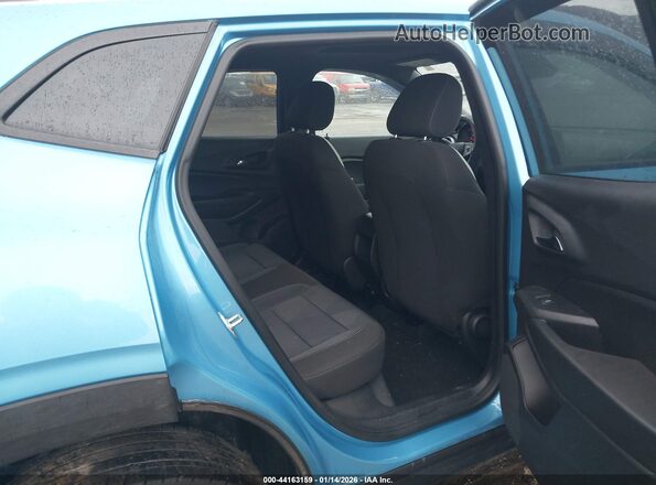 KL77LGEP1SC116701 2025 CHEVROLET TRAX Blue Vista de la etiqueta del VIN