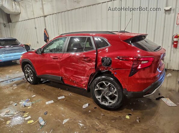 KL77LHEPXTC027801 2026 CHEVROLET TRAX Red უკანა მარცხენა