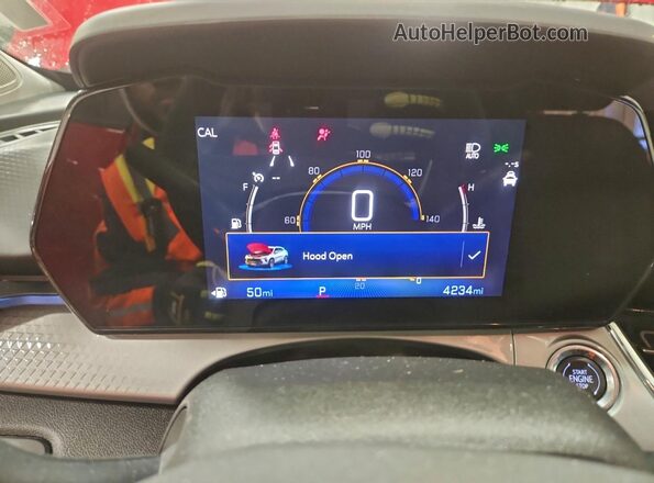 KL77LHEPXTC027801 2026 CHEVROLET TRAX Red ხელსაწყოთა პანელის ხედი