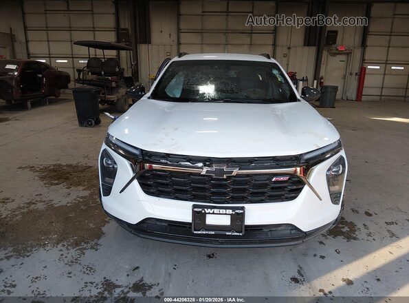 KL77LJEP1TC056045 2026 CHEVROLET TRAX White Widok zestawu wskaźników