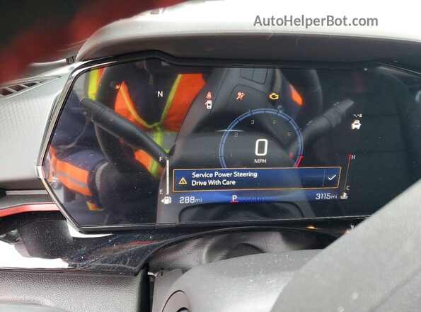 KL77LJEP4TC002948 2026 CHEVROLET TRAX White Вид щитка приладів
