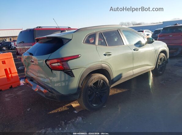 KL77LKEPXSC256930 2025 CHEVROLET TRAX Зеленый Задняя правая четверть