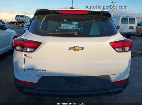 KL79MMS20NB125753 2022 CHEVROLET TRAILBLAZER White 