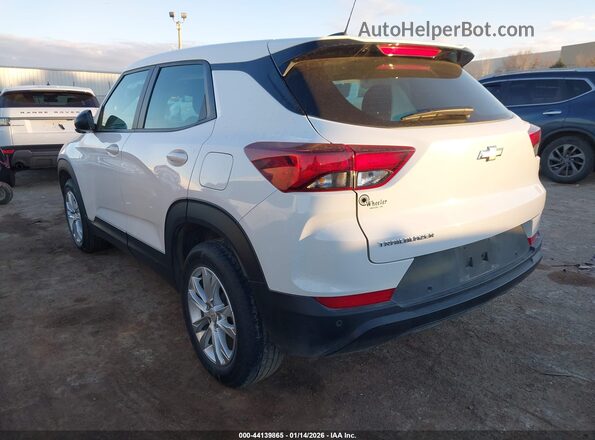 KL79MMS20NB125753 2022 CHEVROLET TRAILBLAZER White Tył lewy