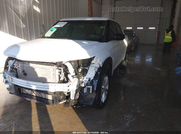 KL79MMS23MB110419 2021 CHEVROLET TRAILBLAZER White Front left