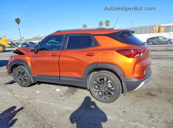 KL79MPS25NB114894 2022 CHEVROLET TRAILBLAZER Orange Հետևի ձախ