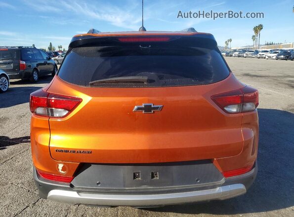 KL79MPS25NB114894 2022 CHEVROLET TRAILBLAZER Orange Հետևի տեսք