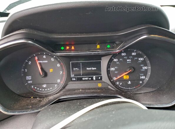 KL79MPS25PB028021 2023 CHEVROLET TRAILBLAZER Black Vista del cuadro de instrumentos