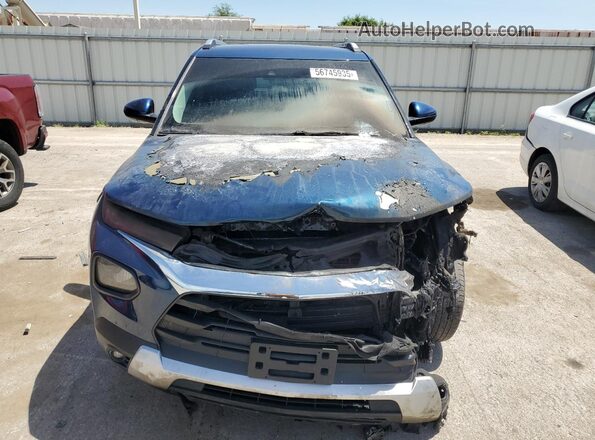 KL79MPS27MB104964 2021 CHEVROLET TRAILBLAZER Синий Вид спереди