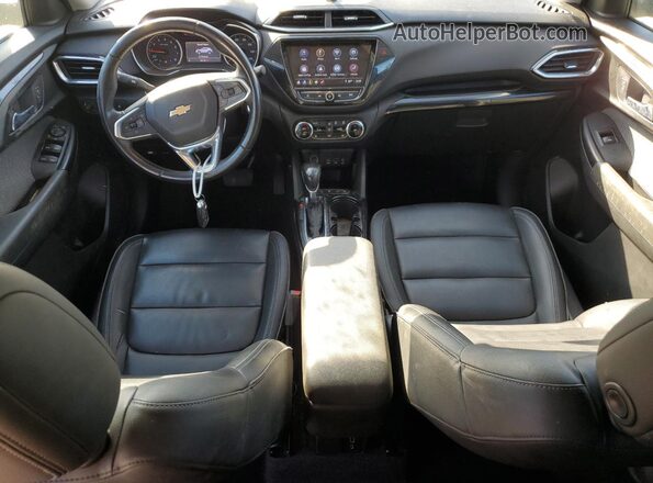 KL79MPSL3MB062236 2021 CHEVROLET TRAILBLAZER Black Вид панелі приладів