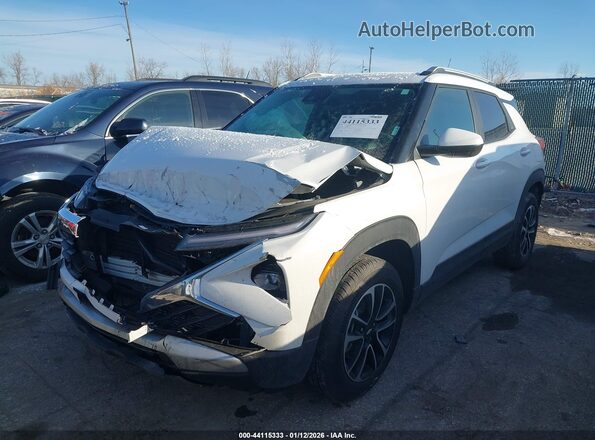 KL79MPSL5SB172671 2025 CHEVROLET TRAILBLAZER White Передня ліва чверть