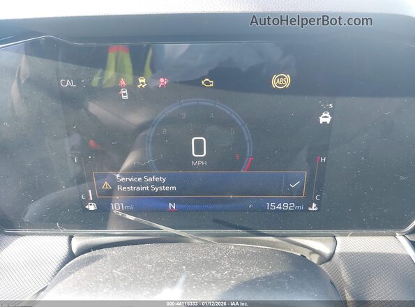 KL79MPSL5SB172671 2025 CHEVROLET TRAILBLAZER White Вид задніх сидінь