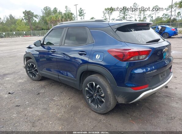 KL79MPSL6NB059302 2022 CHEVROLET TRAILBLAZER Navy Задняя левая четверть