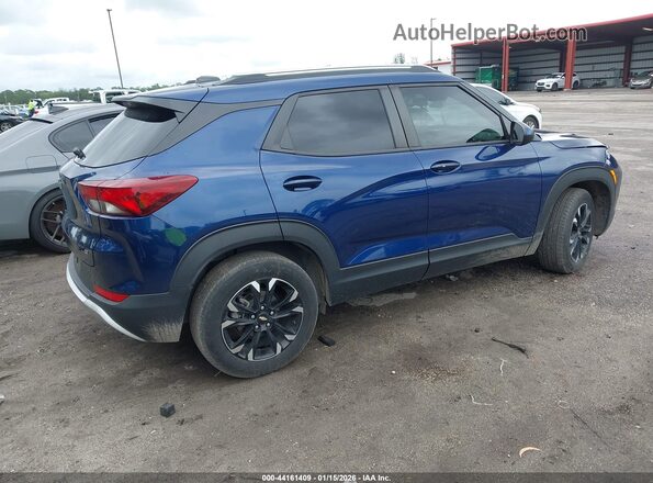 KL79MPSL6NB059302 2022 CHEVROLET TRAILBLAZER Navy Задняя правая четверть