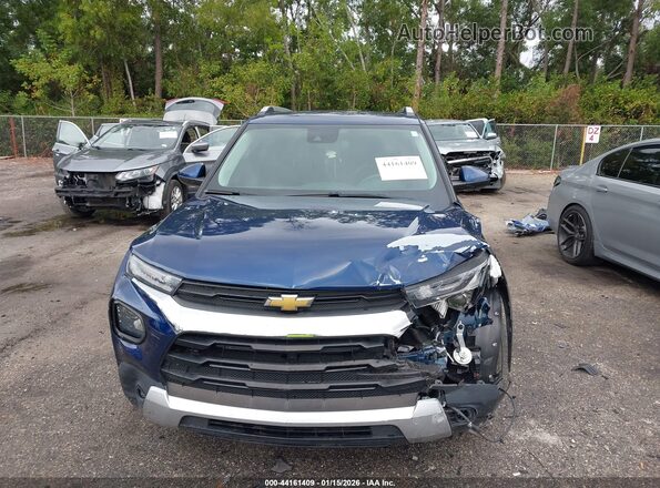 KL79MPSL6NB059302 2022 CHEVROLET TRAILBLAZER Navy Вид щитка приборов