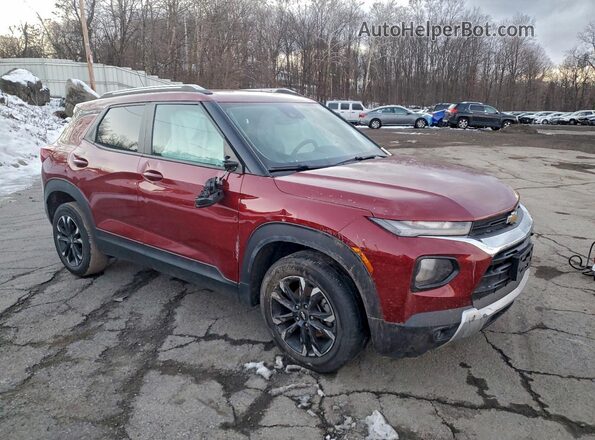 KL79MPSL9NB080659 2022 CHEVROLET TRAILBLAZER Red Front right