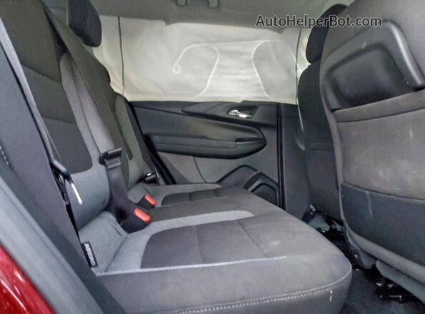 KL79MPSL9NB080659 2022 CHEVROLET TRAILBLAZER Red Rear interior view