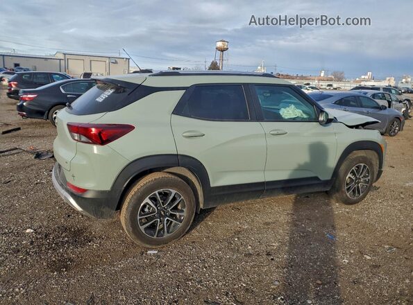 KL79MPSPXSB140365 2025 CHEVROLET TRAILBLAZER Зеленый Задняя правая четверть