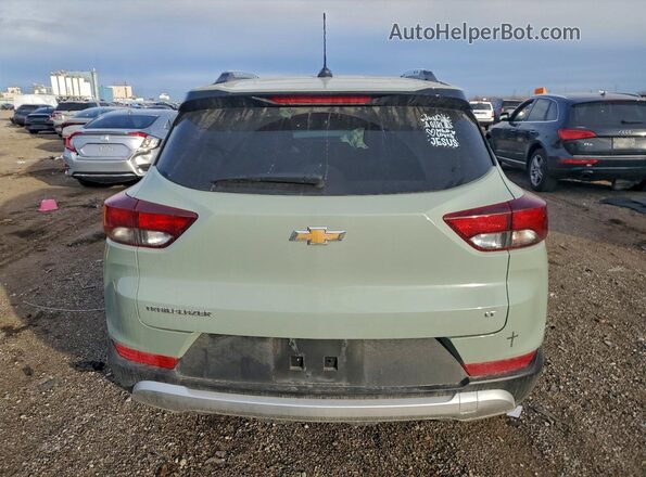 KL79MPSPXSB140365 2025 CHEVROLET TRAILBLAZER Зеленый Вид сзади