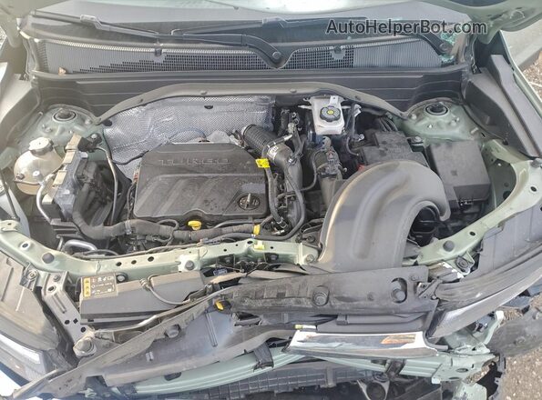 KL79MPSPXSB140365 2025 CHEVROLET TRAILBLAZER Зеленый Вид подкапотного пространства