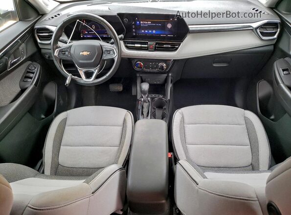 KL79MRSL0RB089591 2024 CHEVROLET TRAILBLAZER White Widok deski rozdzielczej